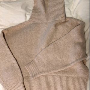 H&M Oatmeal Turtleneck Sweater